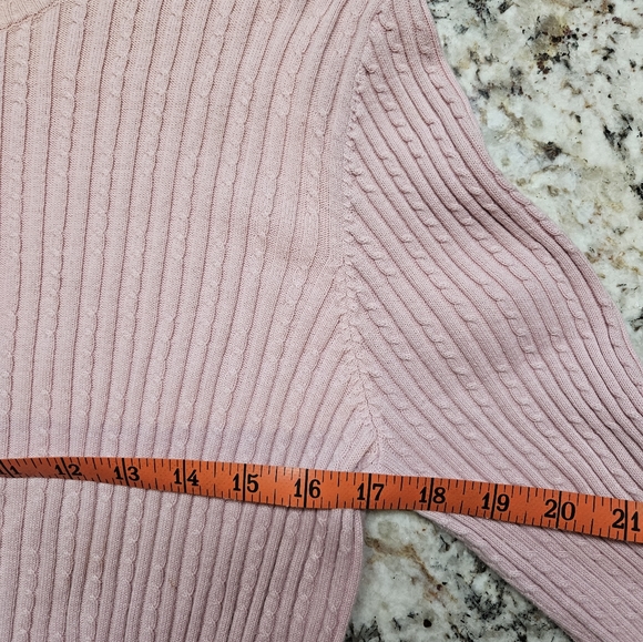 Jones New York Pink Sweater top - Picture 4 of 5